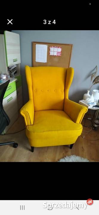 Fotel uszak mało używany Ostrołęka