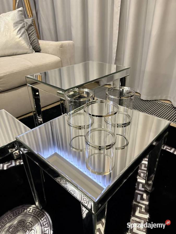 Stoliki w stylu Glamour komplet x3 Warszawa