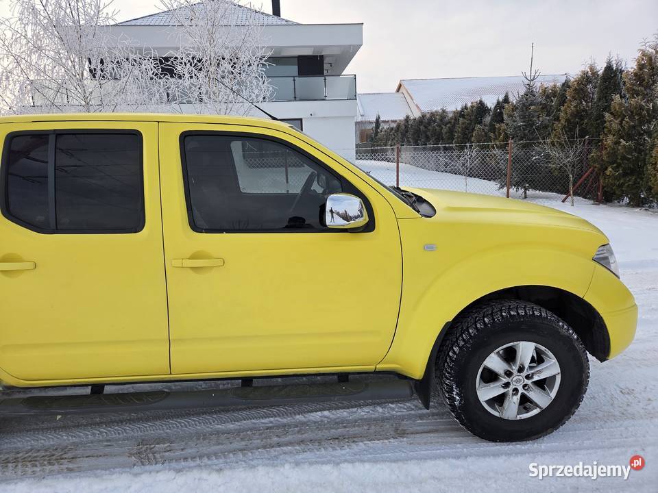 NISSAN NAVARA 25 TDI 2006r przyciemniane szyby Przasnysz