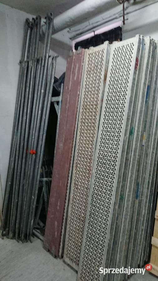 Rusztowanie elewacyjne używane