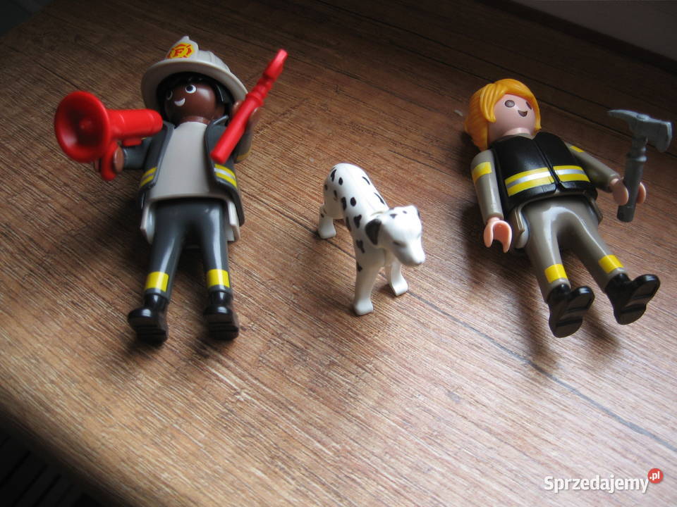 Playmobil figurki 5942 Strażacy z psem i trzy Olsztyn