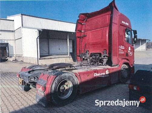 Syndyk sprzeda Scanię R450 mazowieckie Sydół