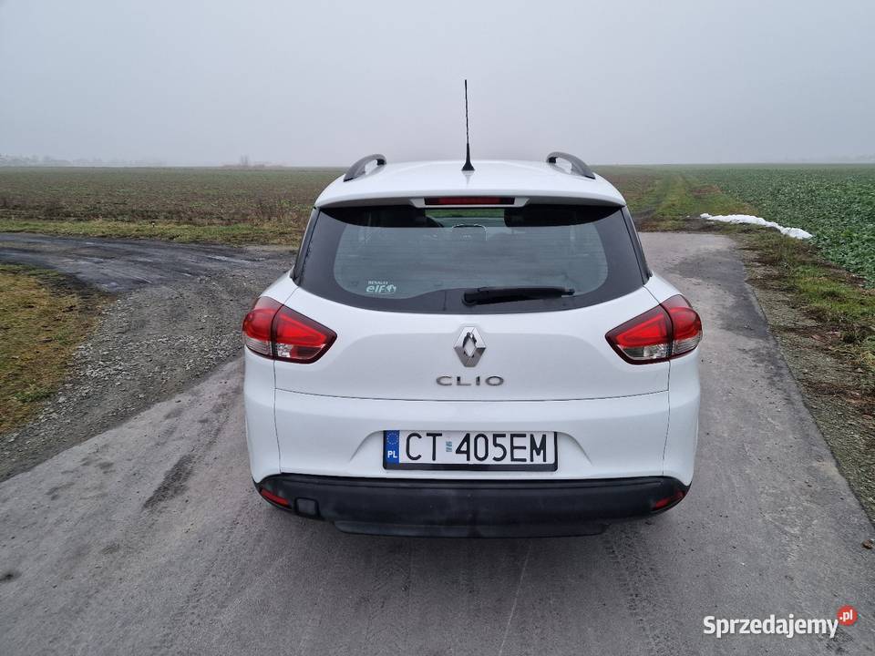 Renault Clio 4 Grandtour 12 16v Bialy Led nowe kujawsko-pomorskie Baruchowo