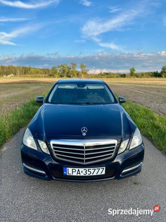Mercedes W212 E220 CDI sedan automat tempomat Działyń sprzedam