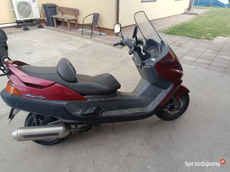Yamaha Majesty 250 skuter lubelskie Łuszczów Pierwszy