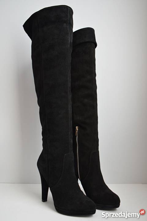 Muszkieterki MICHAEL KORS kozaki kolano ZAMSZ Białystok sprzedam