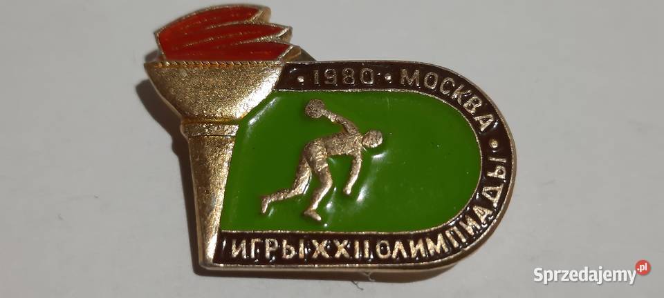 odznaki 3 Olimpiada Moskwa 1980 Rosja ZSRR 8 Warszawa