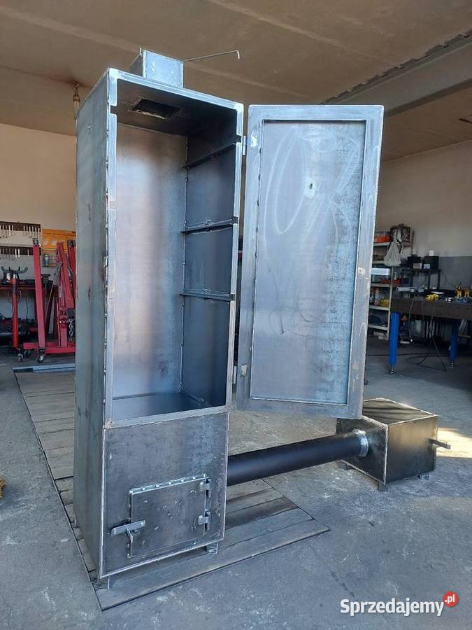 Wędzarnia Smoker Grill Dwa Paleniska Blacha 3 mm