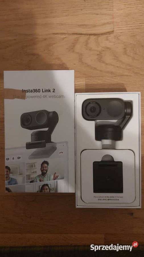 Kamerka internetowa insta 360 link2 Elektronika małopolskie sprzedam