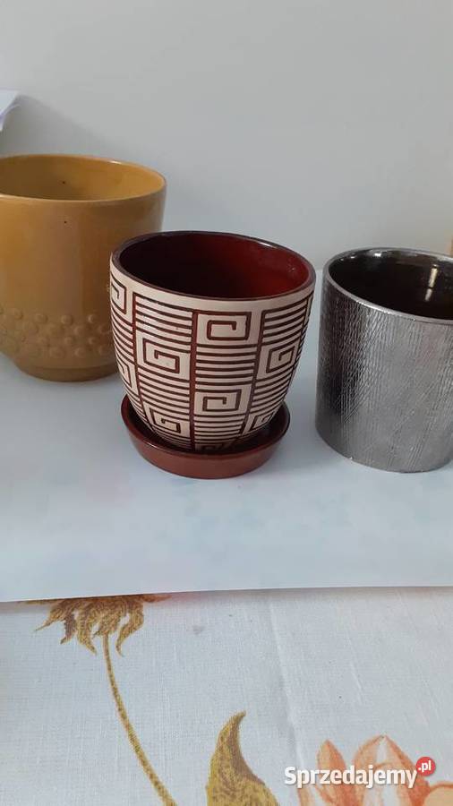 Doniczki osłonki na kwiaty doniczkowe Szczecin