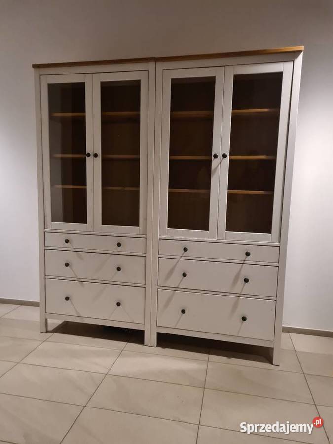 IKEA HEMNES witryny sosnowe komplet Darmowa mazowieckie
