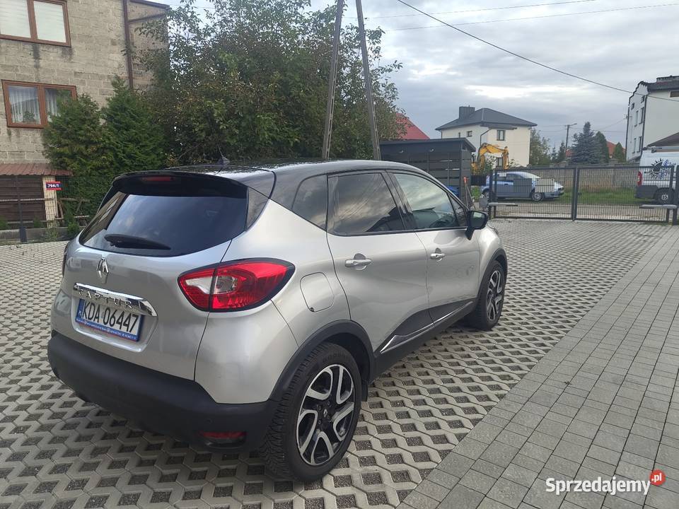 Renault Captur 15 dCi keyless navi kamera serwis isofix małopolskie Dąbrowa Tarnowska