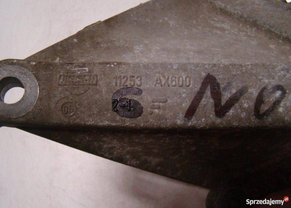 ŁAPA SKRZYNI BIEGÓW NISSAN NOTE skrzynie biegów Nowy Tomyśl