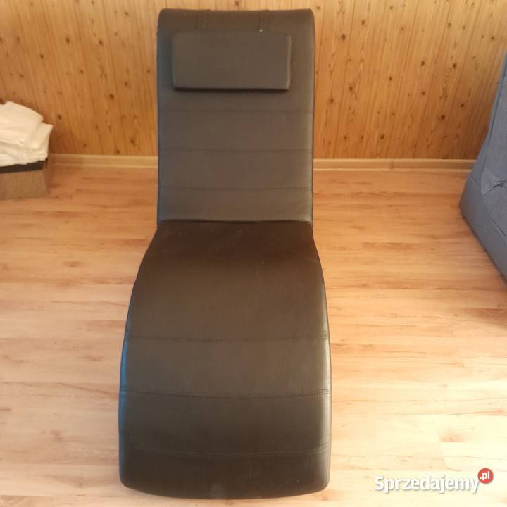 Fotel szezlong czarny Gostynin