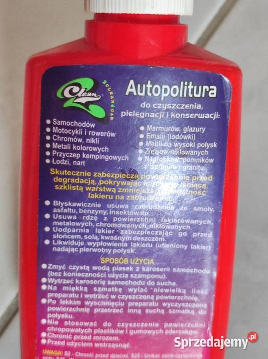 autopolitura do czyszczenia smar wodoodporny do Pozostałe