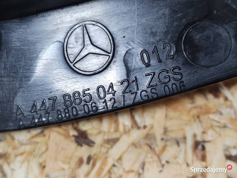 Mocowanie Ślizg Zderzaka Lewy Przód Mercedes Pleszew