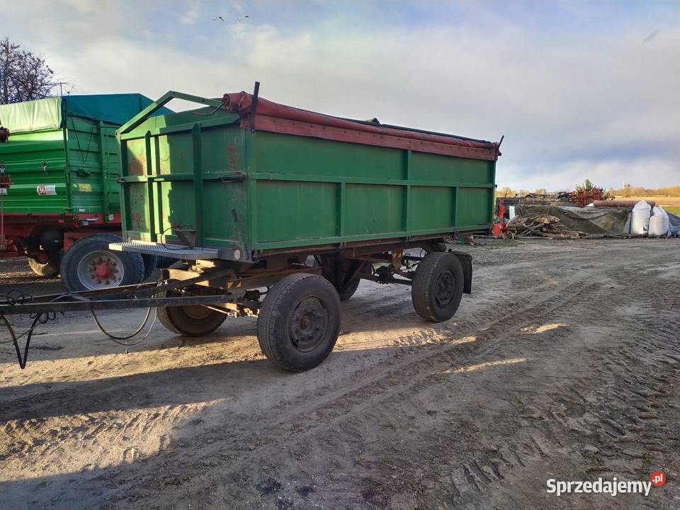 Sprzedam przyczepę wywrotka 3 strony Pozostałe Maszyny rolnicze Ignatów-Kolonia