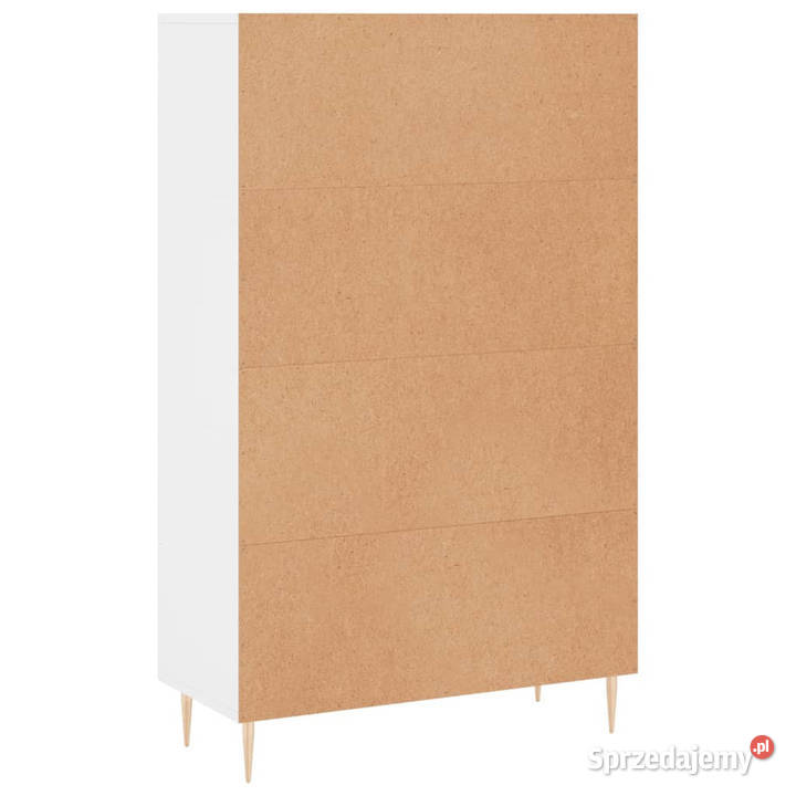 Wysoka szafka biała 695x31x115 materiał Warszawa