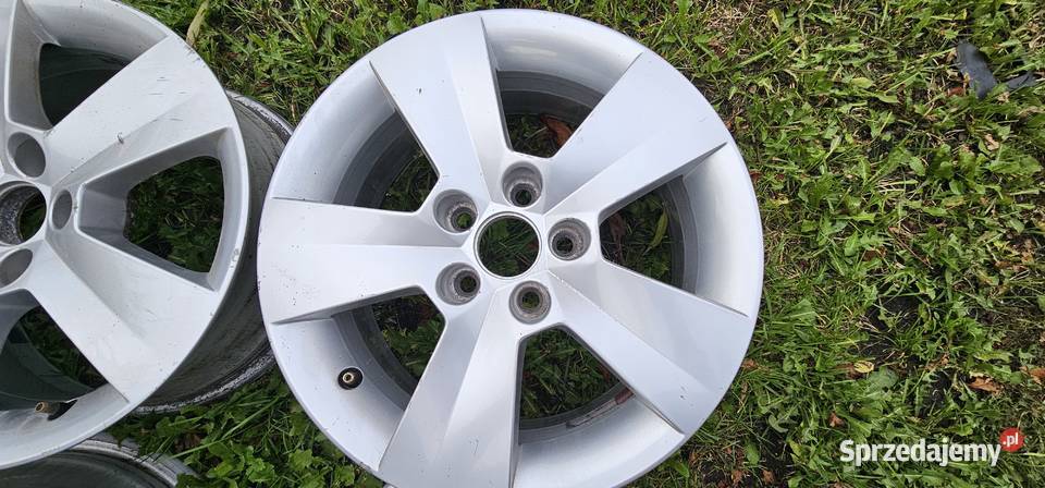 Alufelgi skoda 5x100 15 Średnica 15" Gdańsk sprzedam