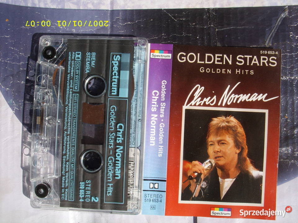 Rock kas GOLDEN STARSCHRIS NORMAN kaseta Wołów