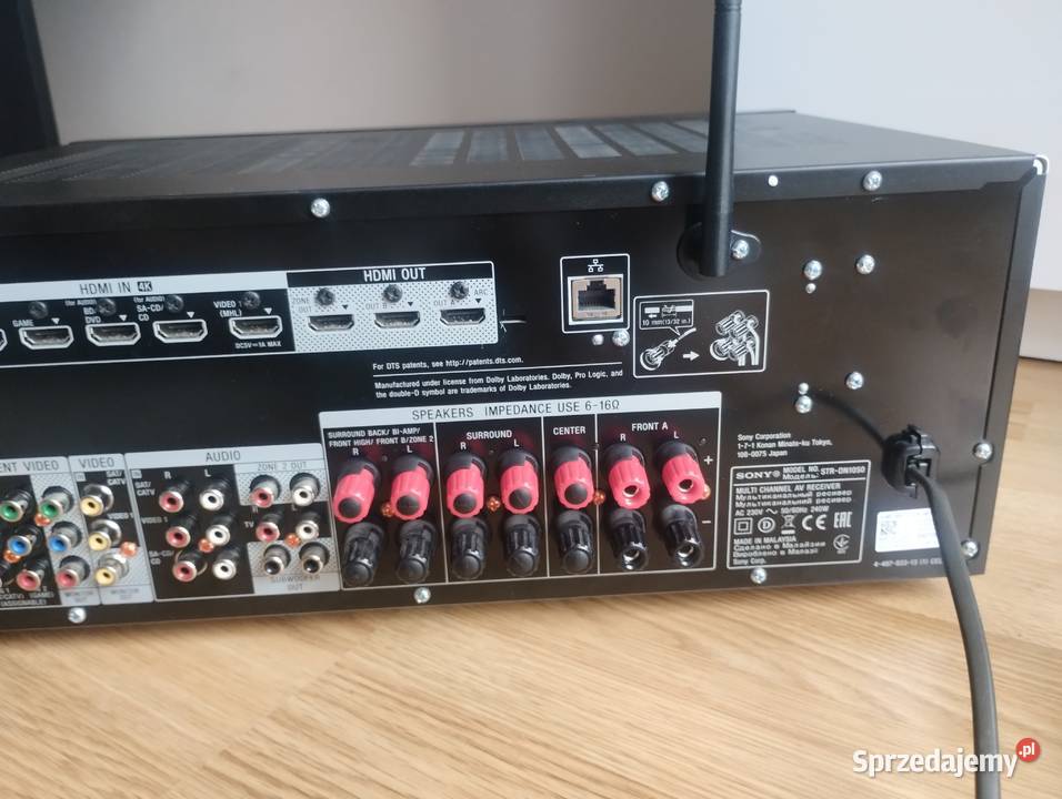 Amplituner Sony STRDN1050 72 Wi Fi Bluetooth Amplitunery Otwock