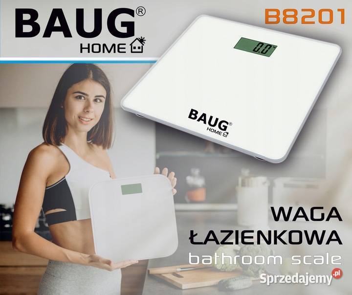 WAGA ELEKTRONICZNA SZKLANA ŁAZIENKOWA 180 Pozostałe Chmielnik