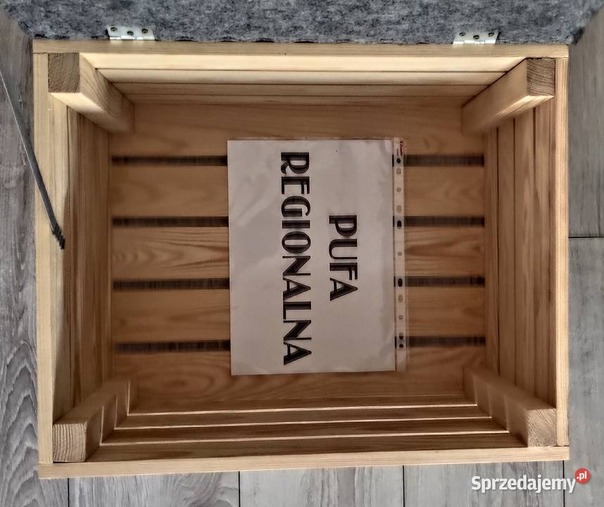 Stylowa regionalna pufa Nowy Targ