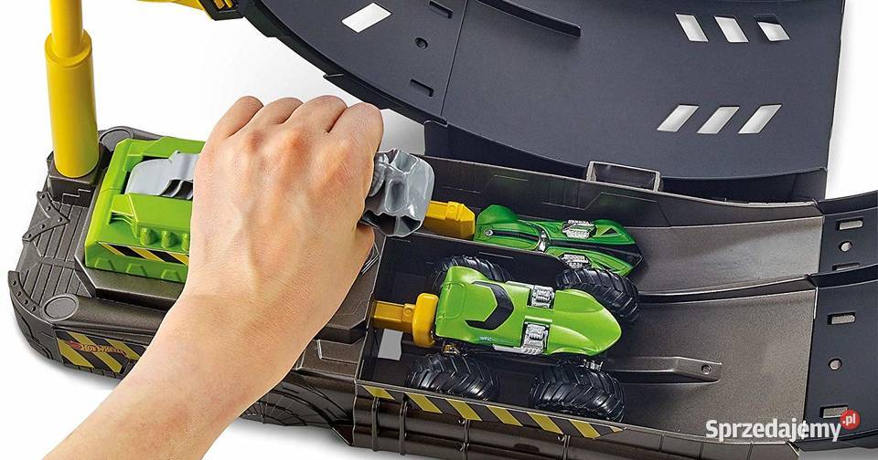 Zestaw HOT WHEELS Monster Trucks Tor z Pętlą Zabawki Mogilany