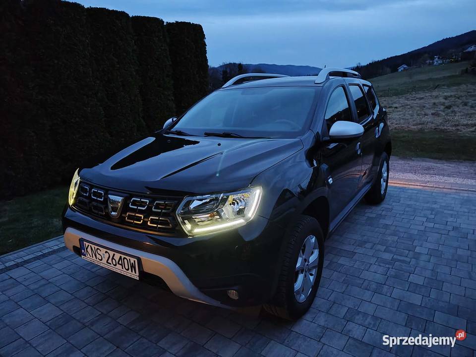 Dacia Duster 10 benzyna 2020 niski przebieg przyciemniane szyby Duster Nowy Sącz