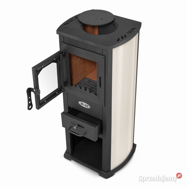 MOCNY ŻELIWNY Piec koza kominek BLIST Ekonomik