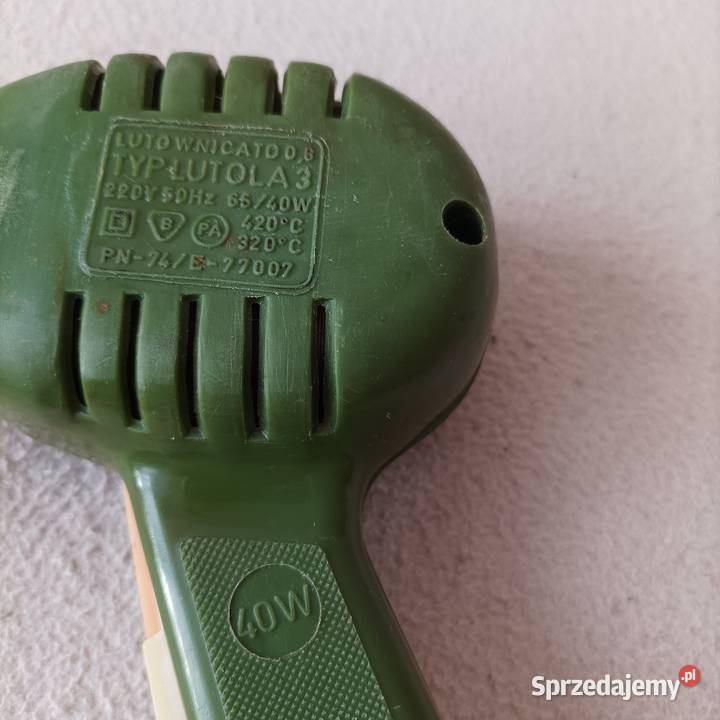 Polska lutownica transformatorowa dwustopniowa Stronie Śląskie