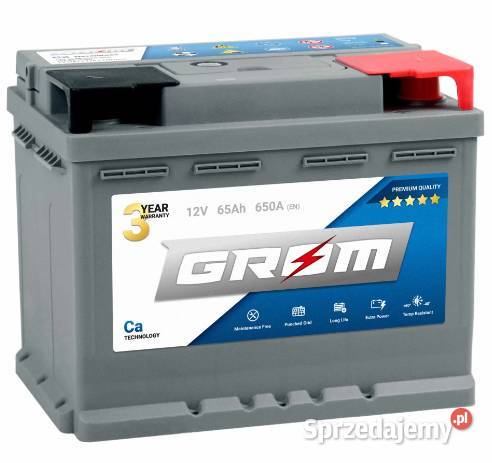 888x666x735 Akumulator GROM Premium 65Ah 650A EN Opole
