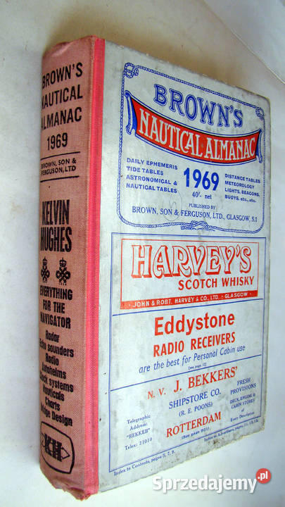 Browns Nautical Almanac and Daily Tide Tables Limanowa