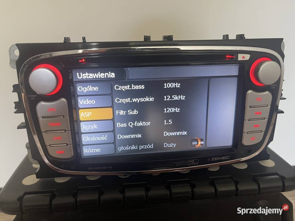 Radio Nawigacja ZENEC 3810 FORD Mondeo Focus S RDS Car audio Tychy