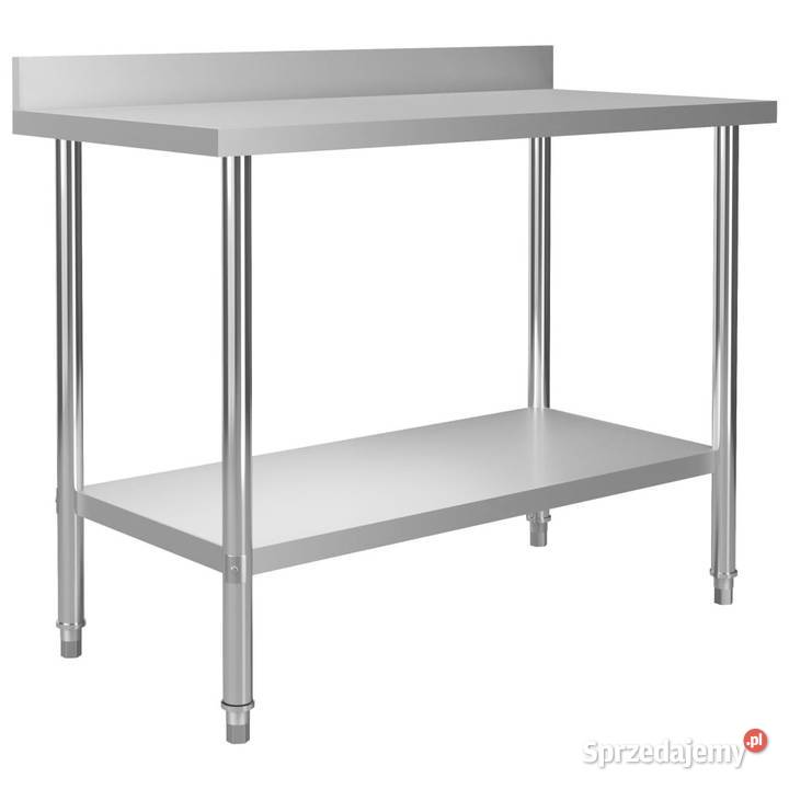 Kuchenny stół roboczy z półką 120x60x120 stal Pozostałe sprzedam