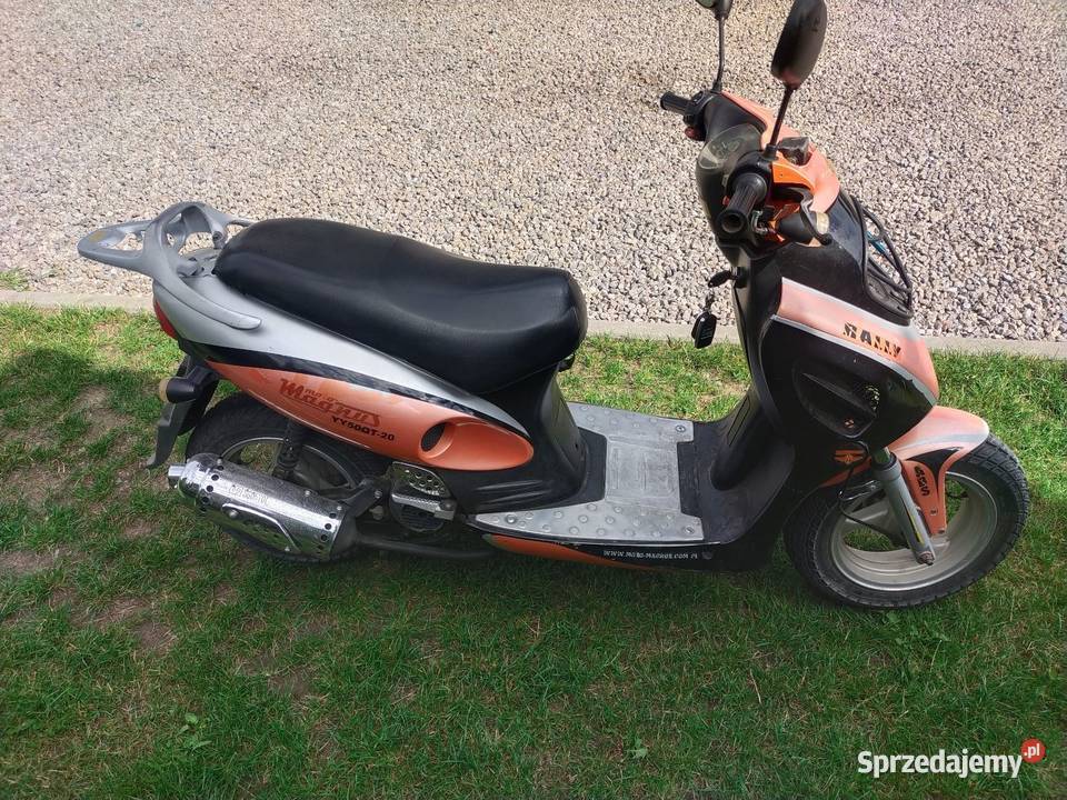 Skuter 50 4T zarejestrowany Radom