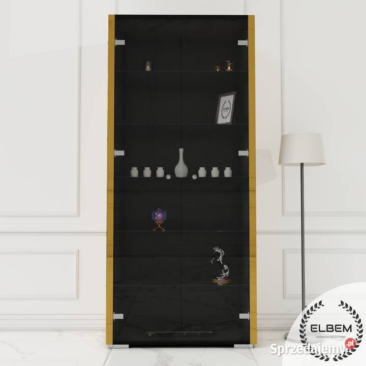 Złota lustrzana gablota Glamour 80cm Warszawa