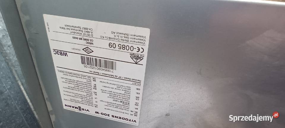 Piec gazowy Viessmann Vitodens 300 WB3C 35 kW Piaseczno