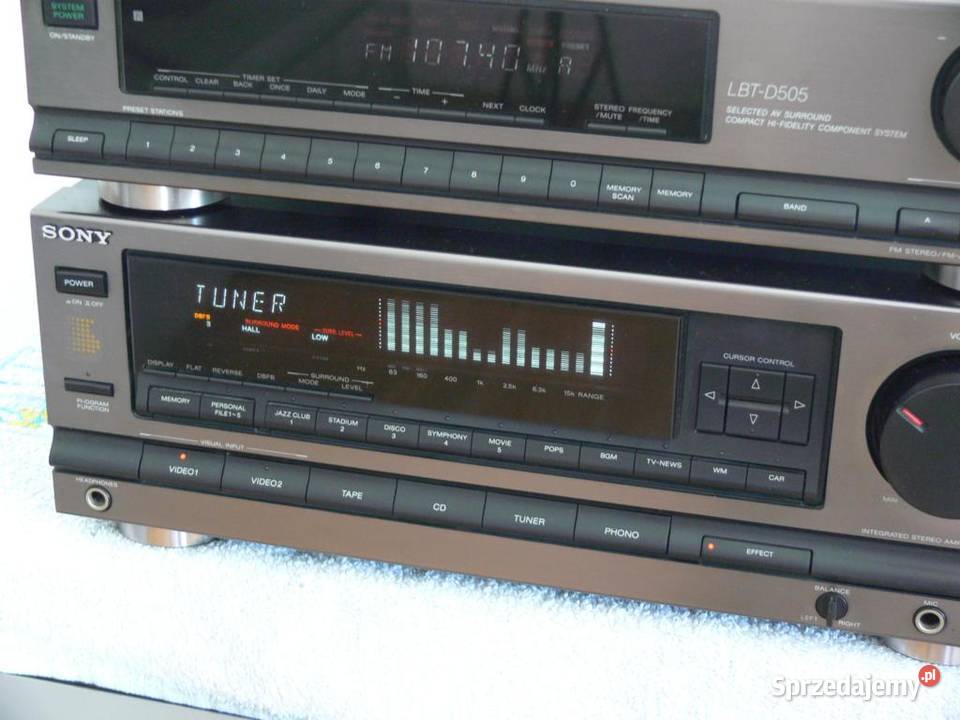 Wzmacniacz korektor i tuner Sony LBTD505 WYSYŁKA podkarpackie Jasło