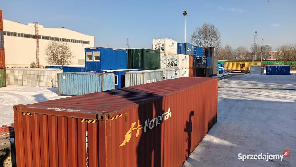 Kontener Morski Magazynowy 40HC nowy 12m Kielce