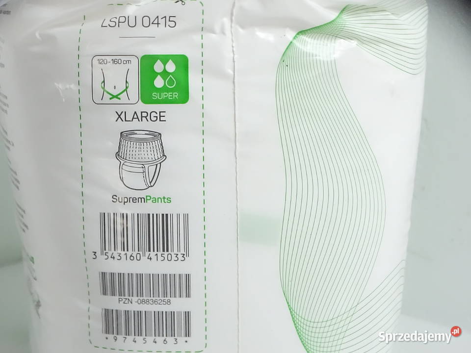 Majtki chłonne Lille SupremPants XL Super 14 sprzedam