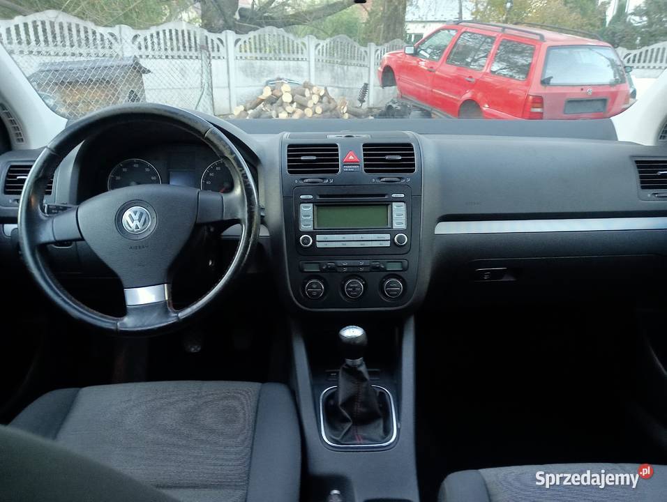 volkswagen golf 5 wersja GOAL 1400 80 2007 r kurtyny powietrzne Nysa