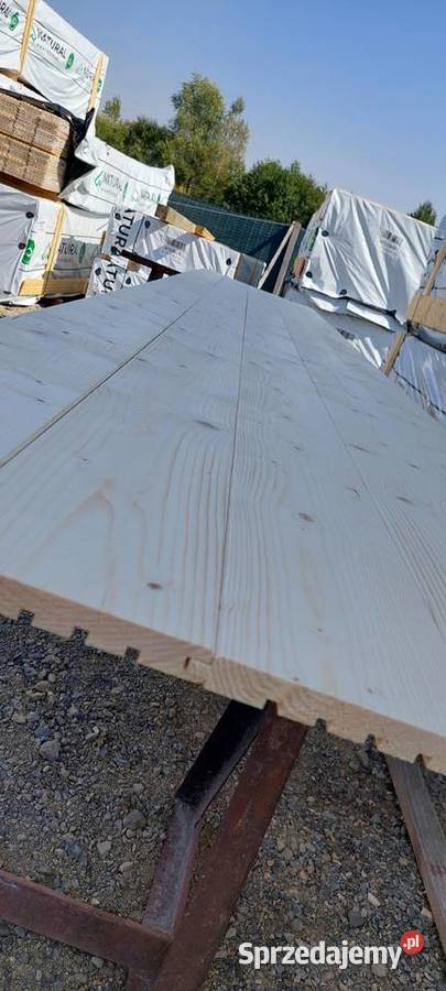 Deska elewacyjna podbitka świerk ściany dach Wieliczka
