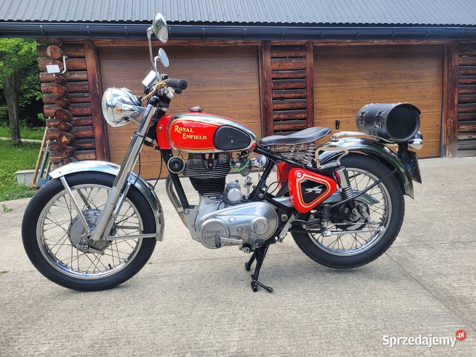 Enfield Royal Lightning 535 z 2000 roku nieuszkodzony Łabowa sprzedam