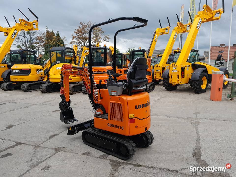 KOPARKA GĄSIENICOWA 1 TONA LONKING JCB KUBOTA Krotoszyn