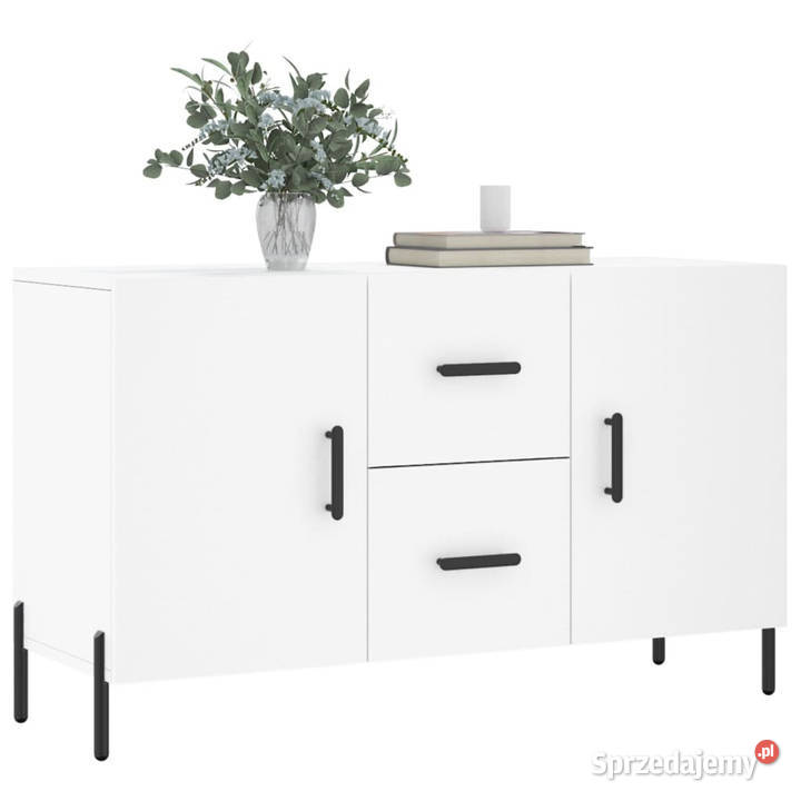 Komoda biała 100x36x60 materiał drewnopochodny mazowieckie