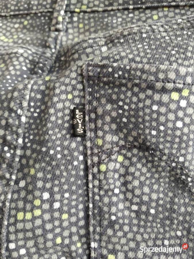 wyjątkowe i unikatowe spodnie rurki levis w28 l Inny wzór Zembrzyce sprzedam