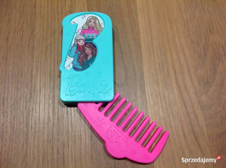 Grzebień BARBIE BURGER KING Plastik  Nowa Sól