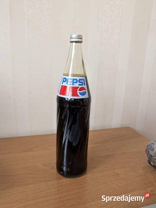 Butelka PepsiCola 1L PRL 1993r Pełna Zielona Góra sprzedam
