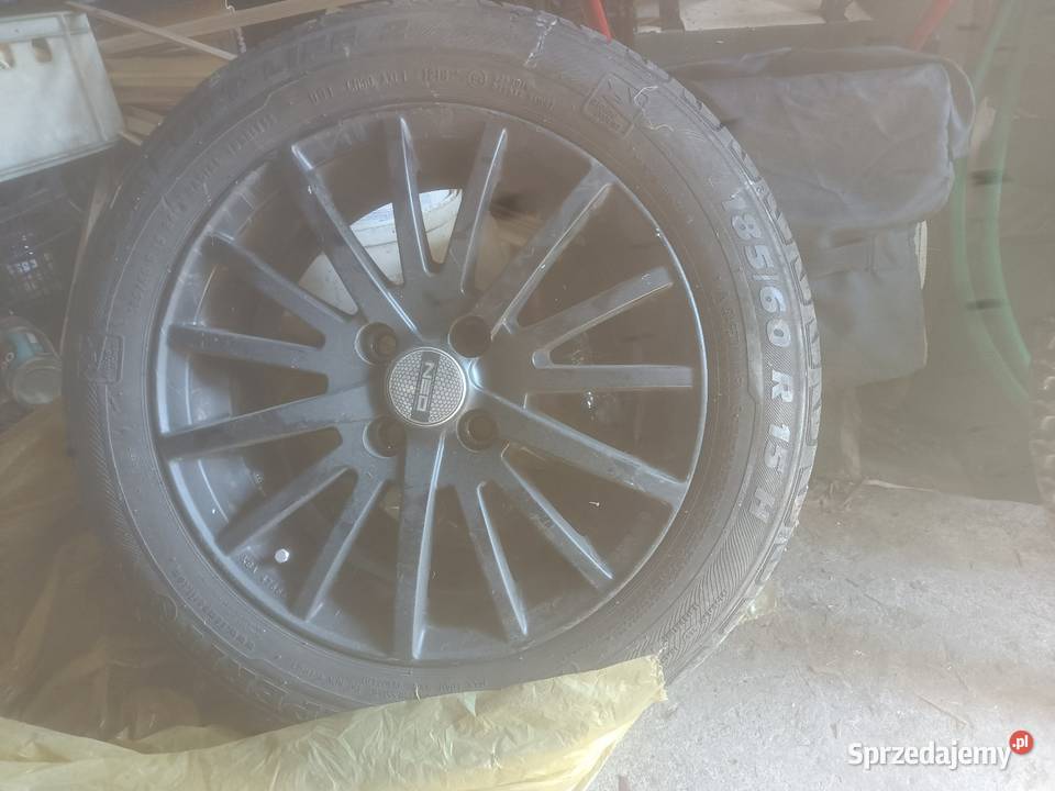 Sprzedam felgi aluminiowe z fiata stilo Żywiec